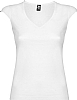 Camiseta Mujer Cuello Pico Martinica Roly - Color Blanco 01
